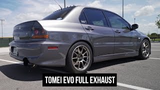 Evo IX Tomei Full Exhaust - SKU 431003, 433003, 440003