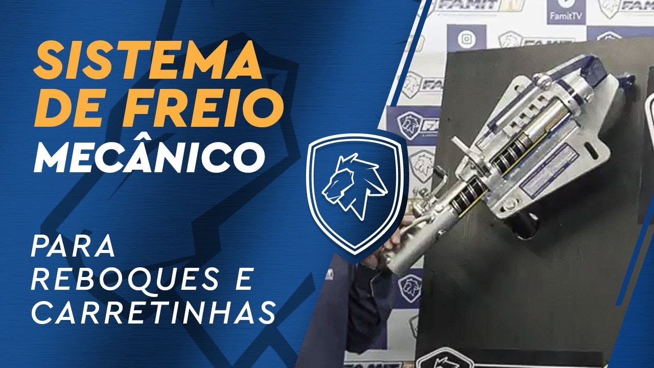 Sistema de Freio Mecânico para Reboques e Carretinhas | FamitTV