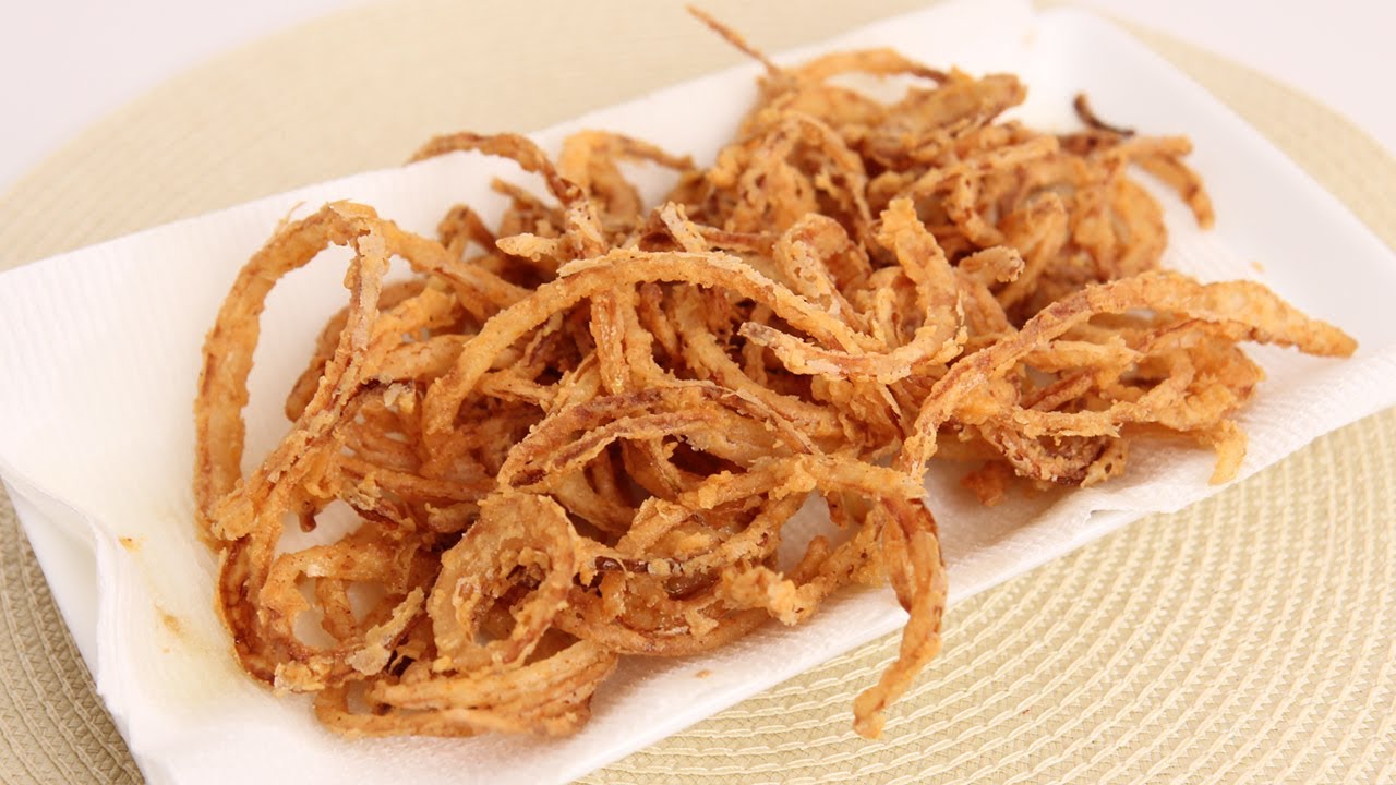 How to Make Fried Onions (Crispy Onions/Birista) - Alphafoodie