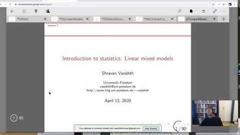 Part 1: Linear Mixed Models