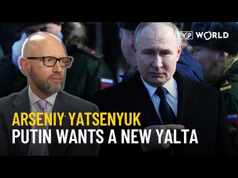 Putin's peace talks are a sham, Yatsenyuk warns | Arseniy Yatsenyuk