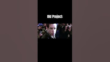 Zoolander meme | Old side projects vs new side projects | software developer #shorts  #coding