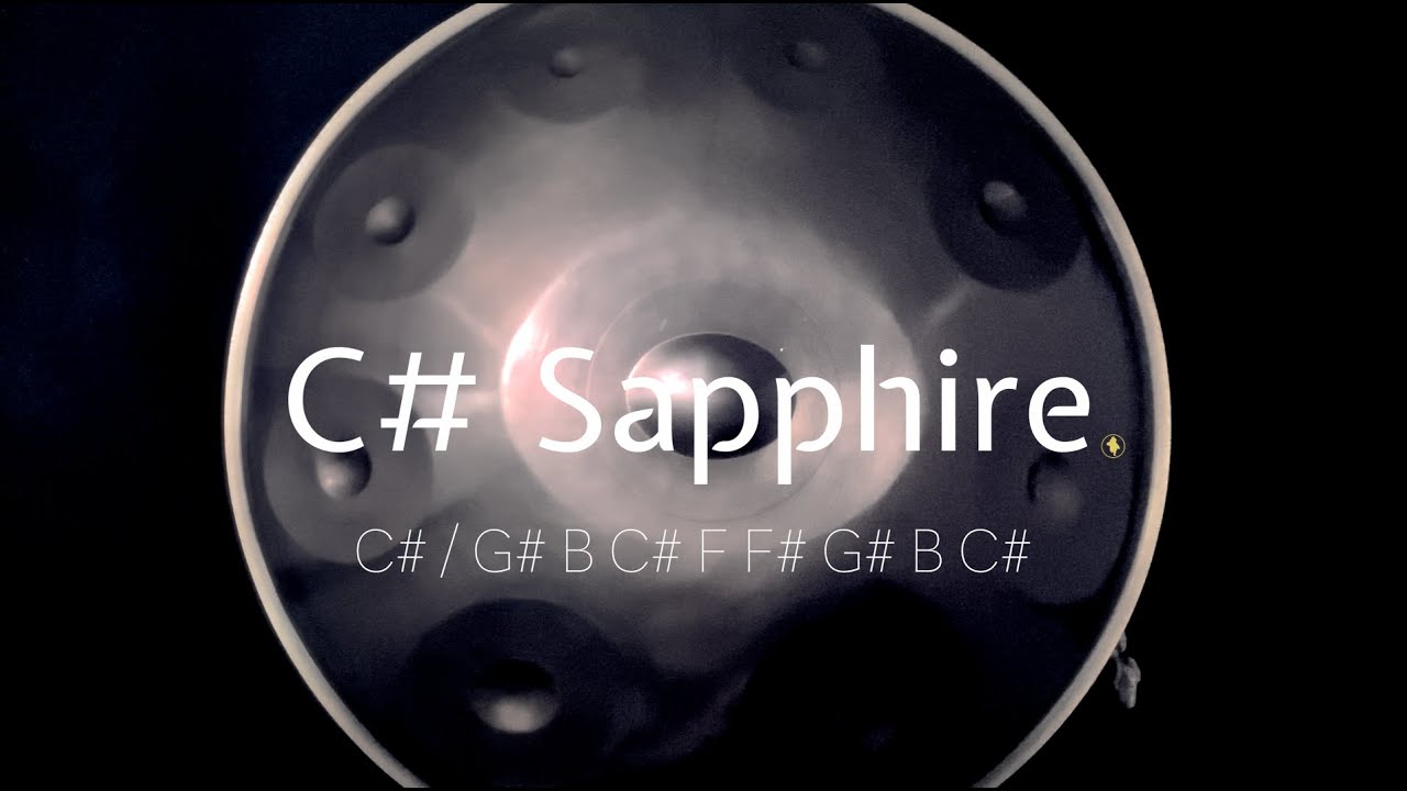 2022 C# Sapphire | Snd Handpan | 스테인레스 핸드팬 정품