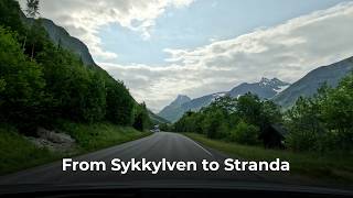 From Sykkylven To Stranda Driving Norway In Real Time 4K 50Fps