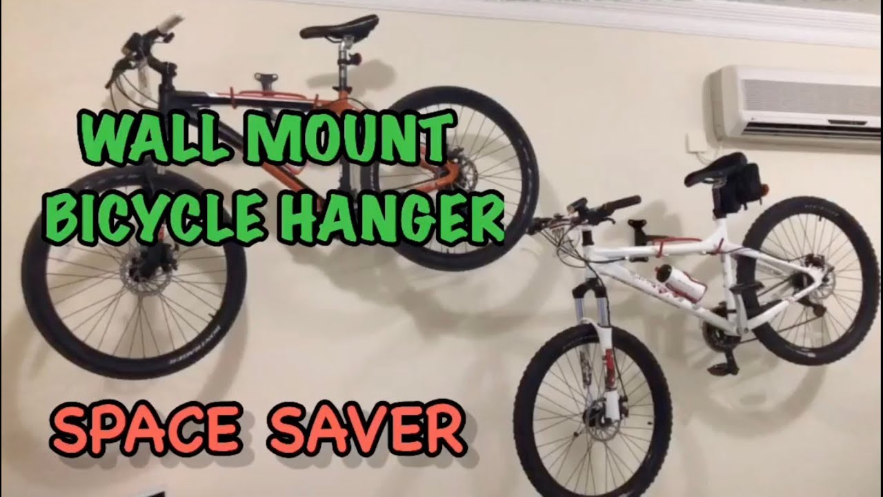 CREATIVE WAY TO HANG UP YOUR BIKE BIKE HANGER YouTube