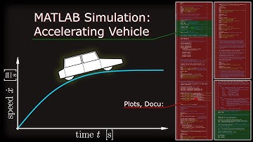 Simple vehicle simulation [Matlab, Dynamic Simulation]