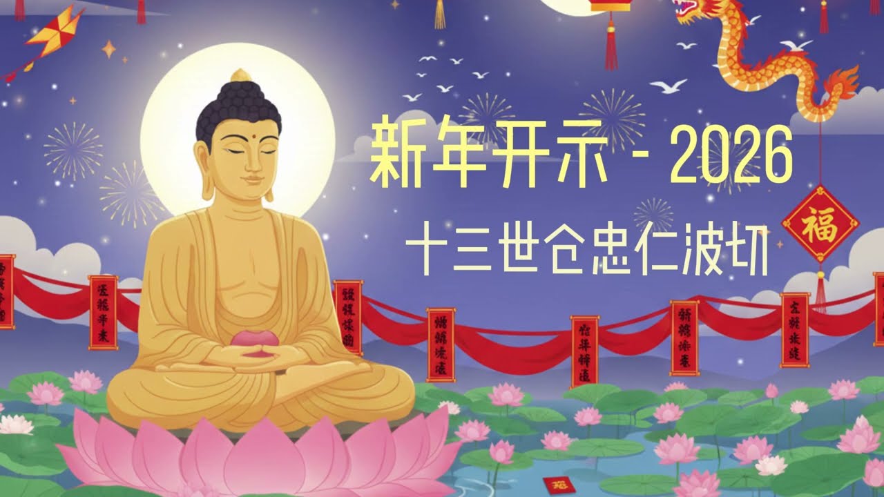 2026新年开示 - 十三世仓忠仁波切