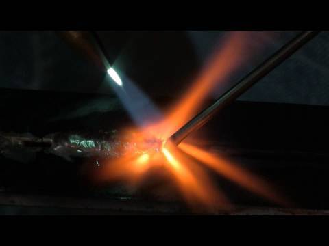 propane and oxygen cutting heating torch setup Har...