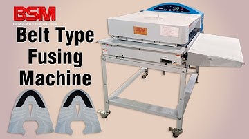 Belt Type Fusing Machine | Fusing Machine | Heat Transfer Fusing Machine | Belt Fusing Machine