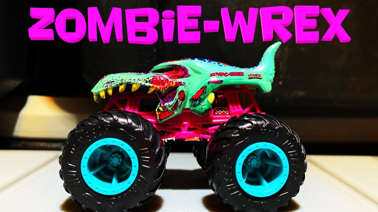 Zombie-Wrex - Hot Wheels Monster Trucks - YouTube