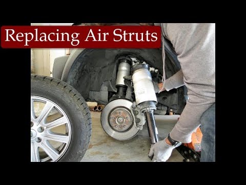 How to change struts on a Land Rover – You can replace them in a few hours