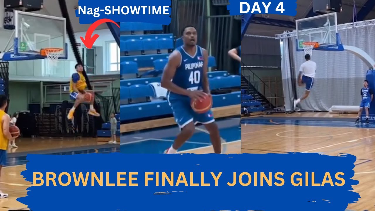 GILAS PILIPINAS DAY 4 in ESTONIA | BROWNLEE Finally Joins GILAS Training Camp in EUROPE