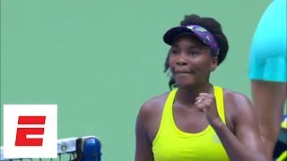 2018 US Open highlights: Venus Williams advances from first round in three sets | ESPN