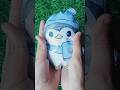🐧 “Cute Penguin Squishy 😍 | DIY Stress Reliever in1min! #blindbag #paper squishy #viral reels #diy
