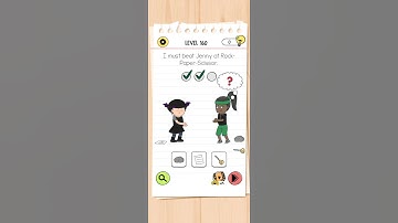 Brain Test 4 : Trickey Friends : Level 160: Walkthrough Solution#braintest #game #gameplay#braingame