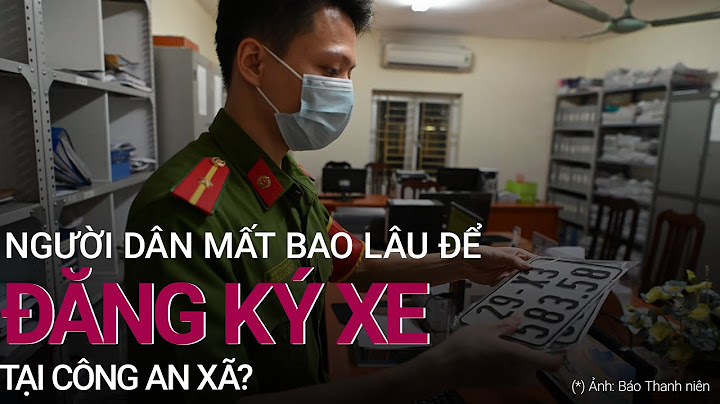 Bao nhiêu ngày thì lấy được biển số xe