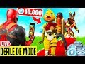 🔴DÉFILÉ DE MODE | SKINS à GAGNE🎁 | LIVE PARTIE PERSO FR FORTNITE LIVE PP