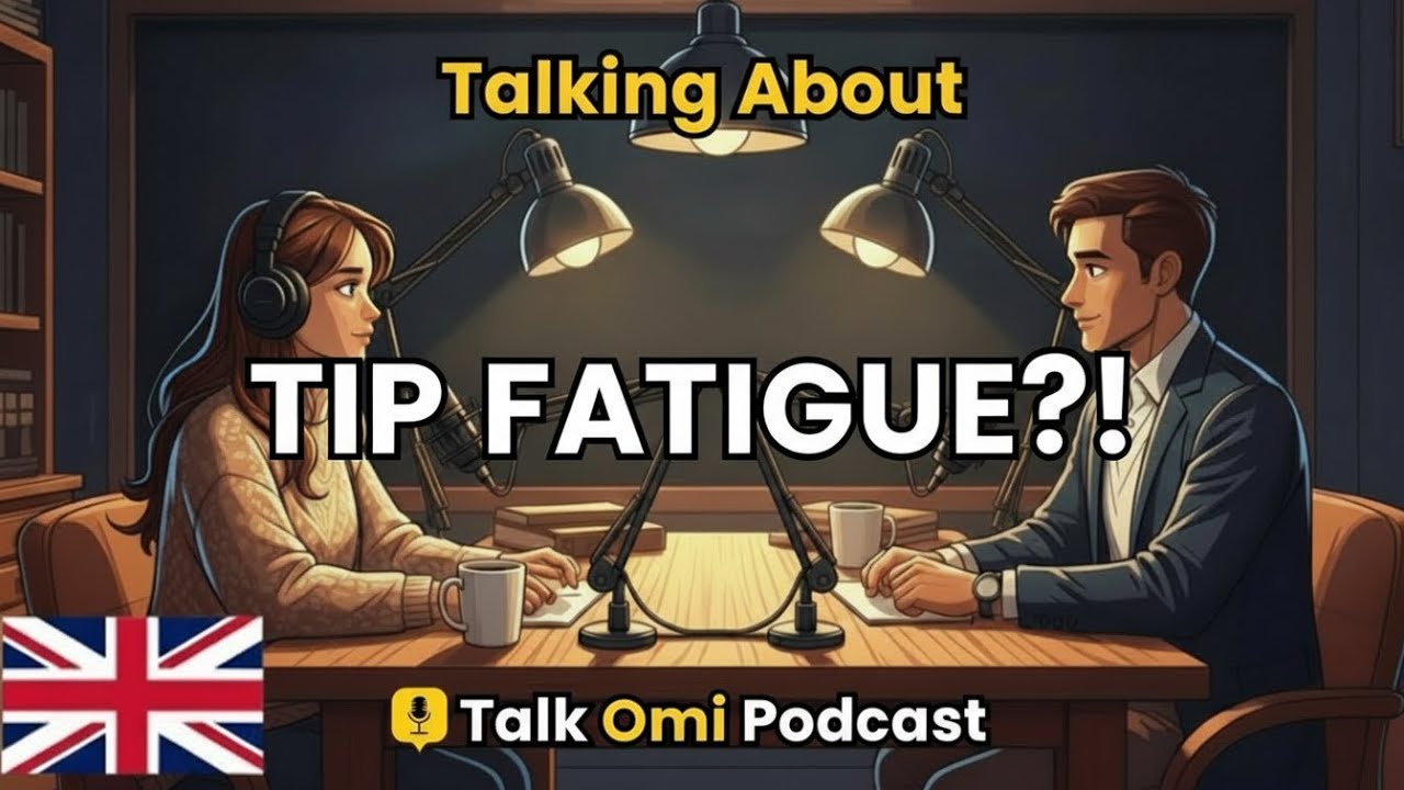 Talking About Why Everyone Is Asking for Tips Now | English Conversation Practice