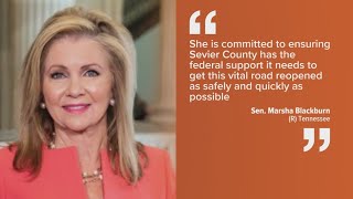 Sevier Co. leaders ask Sen. Blackburn for help to speed up reopening of Newfound Gap Road
