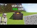 This farm will change your iron problem in Minecraft - No Zombies Needed!