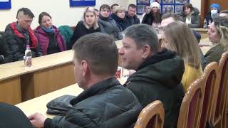 Зустріч з підприємцями-переселенцями.