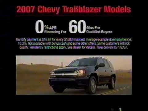 2007 CHEVY TRAILBLAZER COMMERCIAL Flying Truck Chevrolet 2007 CHEVY TRAILBLAZER COMMERCIAL Flying Truck Chevrolet