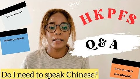 Hong Kong PhD Fellowship Scheme Q/A (HKPFS)