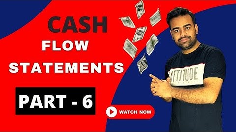 Cash flow Statements | Short practical questions 13,14,15 | Dr K.L Gupta | Management accounting |