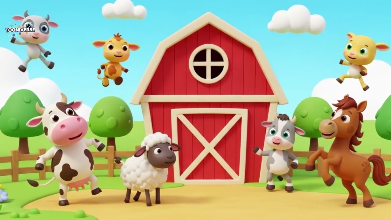 Good Morning Mr  Rooster – Fun Kids Song  Tooniverse