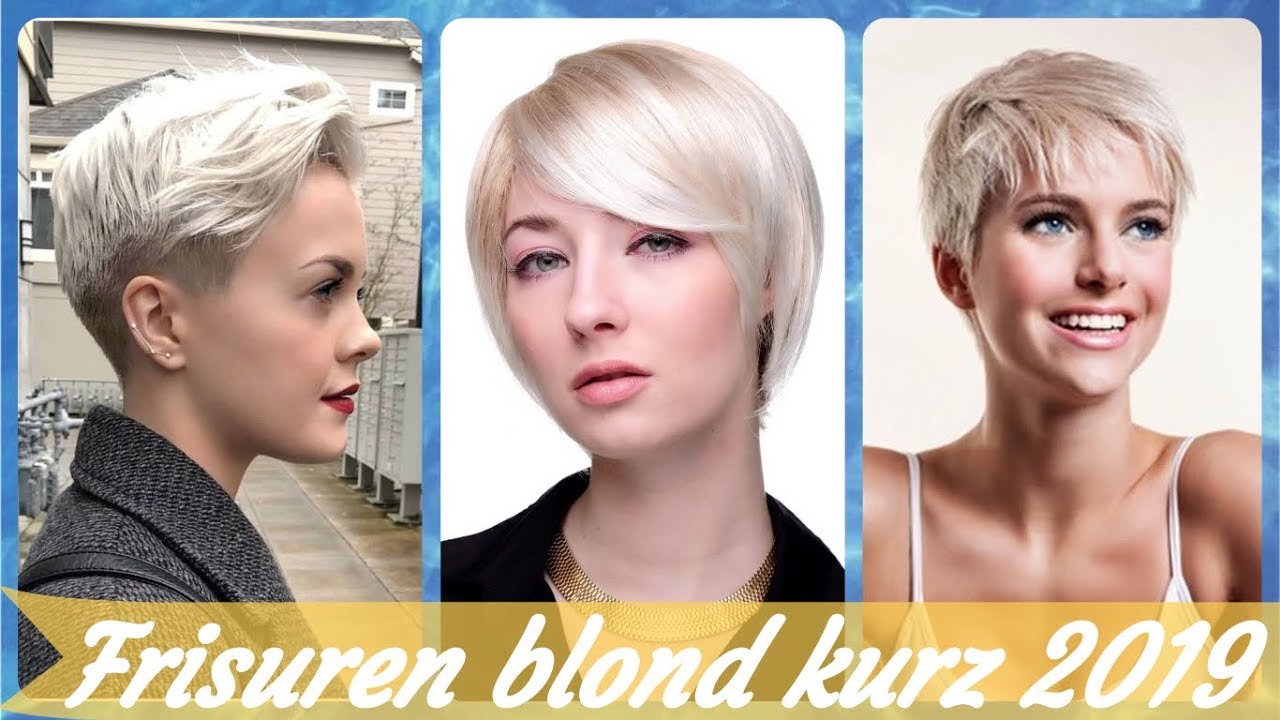 Kurze blonde haare damen