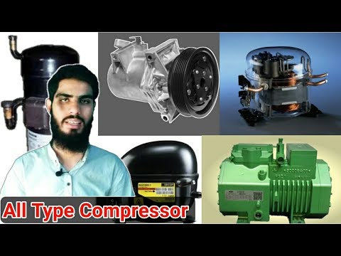 All type compressor of refrigeration and air conditioning information
