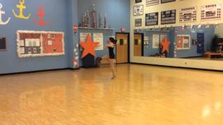 16-17 NorthStar Tryout Jazz Routine (from the back with counts)