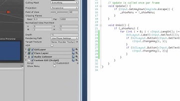 cInput 2 - Creating a Custom GUI Menu with cInput