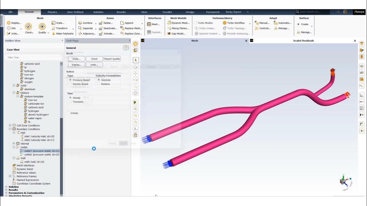 Estimating metal pipelines corrosion using Ansys Fluent YouTube