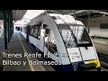 Trenes Feve en Bilbao y Balmaseda
