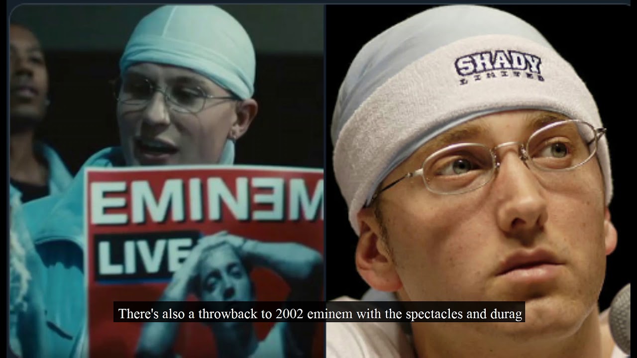 All easter eggs in Eminem's Godzilla video