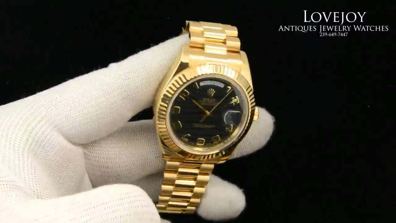 41mm gold rolex