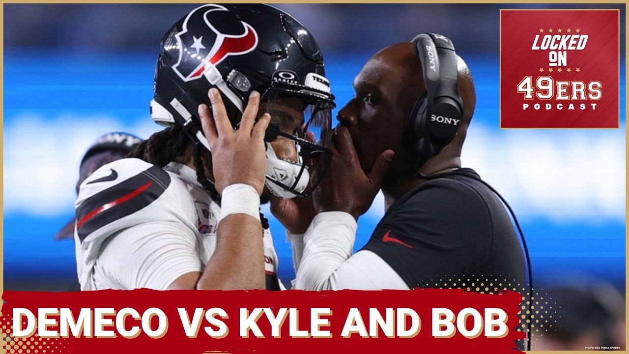 FAMILIAR FOES: 49ers Visit Texans and Old Friend DeMeco Ryans in Defensive Battle FAMILIAR FOES: 49ers Visit Texans and Old Friend DeMeco Ryans in Defensive Battle