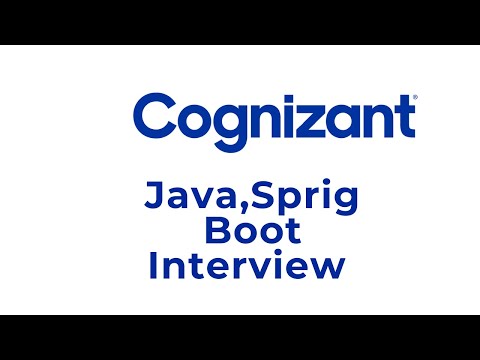 Cognizant java interview