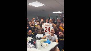 The Scenes In The Roma Change Rooms After Advancing To The Europa League Final