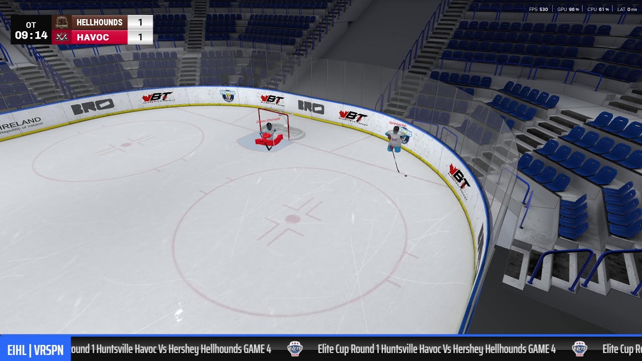 Elite Cup Playoffs Round 1 Game 4 Huntsville vs Hershey