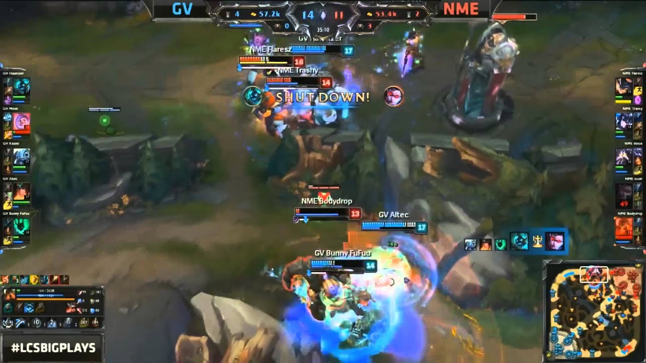 Altec Sivir Tripplekill - GV vs NME