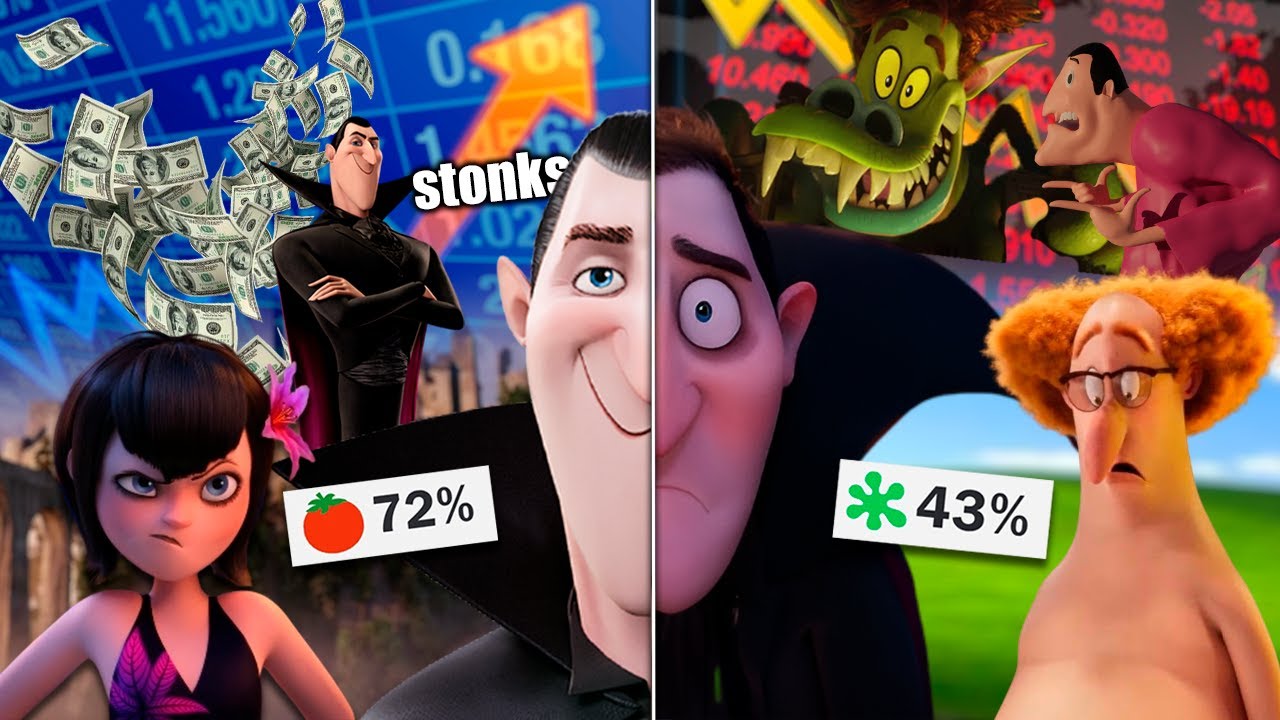 La DECADENCIA de Hotel Transylvania y su "Ridiculización"