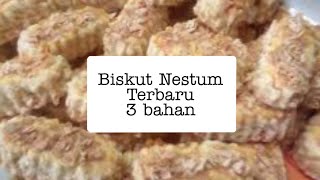 Biskut Nestum 3 Bahan Terbaru