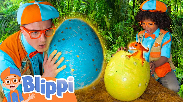 Blippi's Hunt For DINOSAUR EGGS! | Blippi and Meekah Best Friend Adventures | Educational Videos