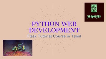 Python_Flask Tutorial in Tamil | URL in Flask