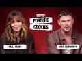 Chris Hemsworth & Halle Berry Crack Into the Most Chaotic Fortune Cookies