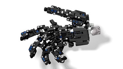 Lego Technic Hand - Pneumatic - Version 3 - Lego Technic Mastery
