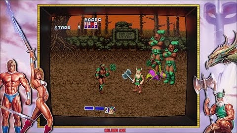 Golden Axe Bezel Theme with HyperspaceMadness