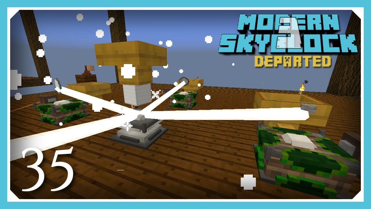 Modern Skyblock 3 Departed | Empowerer & Salt! | E35 (Modern Skyblock 3 ...